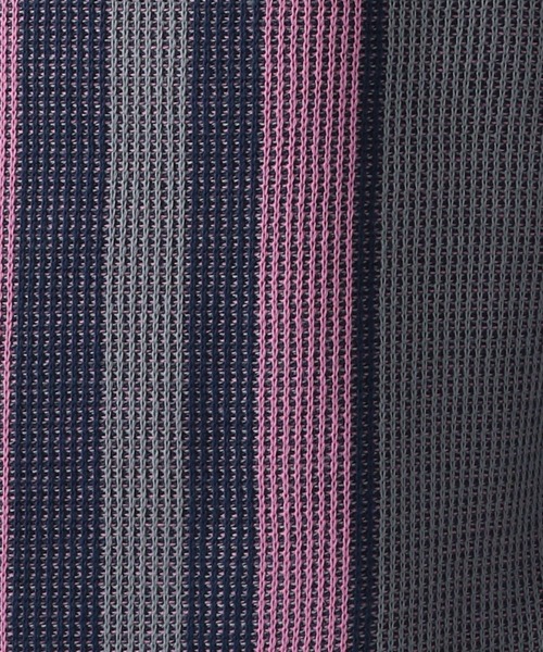 BAYFLOW（ベイフロー）の「アソート柄ニットカーディガン（カーディガン/ボレロ・メンズ・ホワイト系/グレー系/ネイビー系/ベージュ系/オレンジ系/ブラック系・FREE）」の12枚目の写真