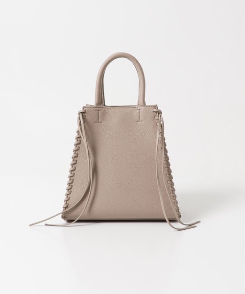 URBAN RESEARCH ROSSO WOMEN（アーバンリサーチ　ロッソ）の「サイドジップミニトート（ショルダーバッグ・レディース・ベージュ系その他/アイボリー/ブラック・-）」の11枚目の写真