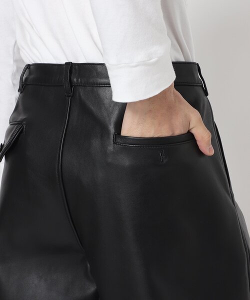 JOURNAL STANDARD（ジャーナルスタンダード）の「ラムレザー ショーツ（その他パンツ・メンズ・ブラック・SMALL/MEDIUM/LARGE）」の20枚目の写真