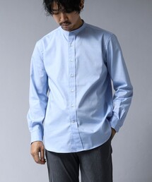 NOLLEY'S goodman | 【WEB限定】【ACTIVE SECT】ストレッチバンドカラーシャツ(シャツ/ブラウス)