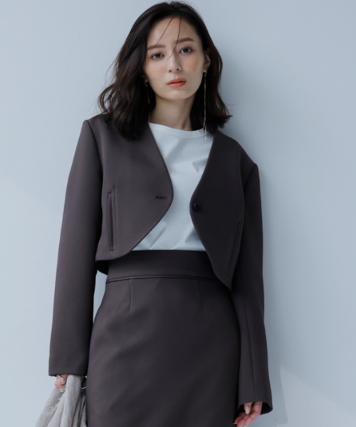 アニュアンス anuans シルクタッチコットンスリムフィットT （BLACK） anuans（アニュアンス）の「シルクタッチコットンスリムフィット