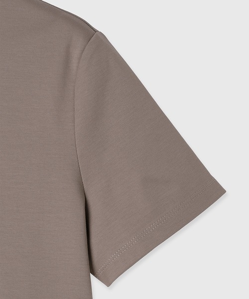 anuans（アニュアンス）の「シルクタッチコットンスリムフィットT（Tシャツ/カットソー・レディース・ブラック/ピンクベージュ/チャコールグレー/ホワイト/ブラウン/サックスブルー/その他/ピンク/ネイビー/ベージュ・MEDIUM/SMALL）」の19枚目の写真