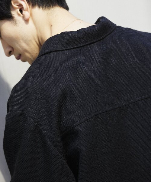 JOURNAL STANDARD relume(ジャーナルスタンダード レリューム)の「サマーツイード シャツジャケット(その他アウター・メンズ・チャコールグレー/ブラック/グレー・MEDIUM/LARGE)」の14枚目の写真