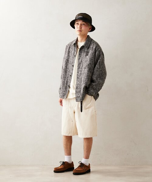 JOURNAL STANDARD relume(ジャーナルスタンダード レリューム)の「サマーツイード シャツジャケット(その他アウター・メンズ・チャコールグレー/ブラック/グレー・MEDIUM/LARGE)」の17枚目の写真