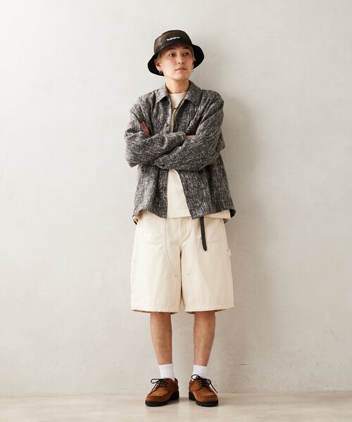 JOURNAL STANDARD relume(ジャーナルスタンダード レリューム)の「サマーツイード シャツジャケット(その他アウター・メンズ・チャコールグレー/ブラック/グレー・MEDIUM/LARGE)」の18枚目の写真