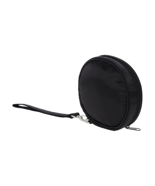 Green　Parks（グリーンパークス）の「●DOONA!　ラウンドポーチ（ポーチ・レディース・パープル/ブラック・FREE）」の6枚目の写真