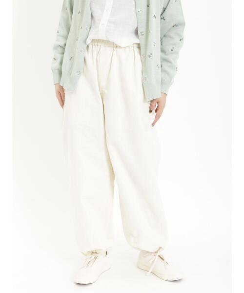 Samansa Mos2（サマンサ モスモス）の「フラップポケット裾ドロストパンツ（その他パンツ・レディース・キナリ/モカ/チャコールグレー/カーキ・F）」の22枚目の写真