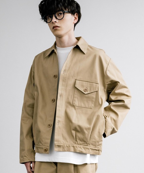 オーディエンス　ベンタイルスタンドジャケット　G9 新品未使用 VENTILE®（ベンタイル）40/2耐水撥水ギャバ G9 スタンドブルゾン