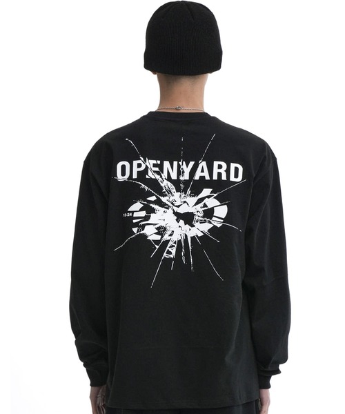 OY(オーワイ)の「『OY/オーワイ』 B.S.L LONG SLEEVE/B.S.L長袖Tシャツ(Tシャツ/カットソー・メンズ・ホワイト/ブラック・M/L)」の2枚目の写真