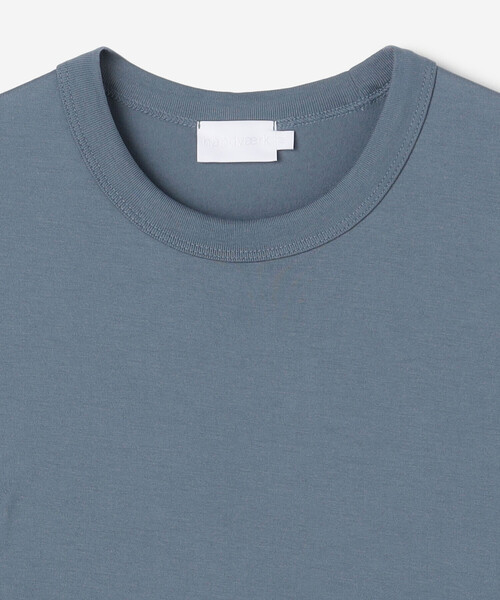 handvaerk(ハンドバーク)の「handvaerk | 60/2 マイクロTシャツ SOLID WOMEN(Tシャツ/カットソー・レディース・ダークグレー/ブルー系その他/ホワイト/ベージュ系その他/ブラック・M/S)」の7枚目の写真