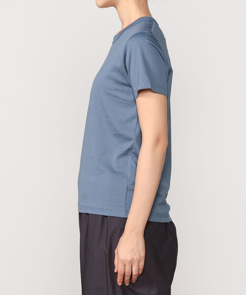 handvaerk(ハンドバーク)の「handvaerk | 60/2 マイクロTシャツ SOLID WOMEN(Tシャツ/カットソー・レディース・ダークグレー/ブルー系その他/ホワイト/ベージュ系その他/ブラック・M/S)」の14枚目の写真