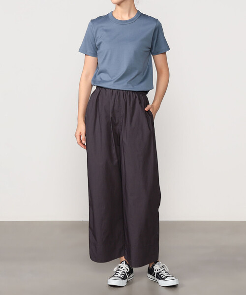 handvaerk(ハンドバーク)の「handvaerk | 60/2 マイクロTシャツ SOLID WOMEN(Tシャツ/カットソー・レディース・ダークグレー/ブルー系その他/ホワイト/ベージュ系その他/ブラック・M/S)」の12枚目の写真