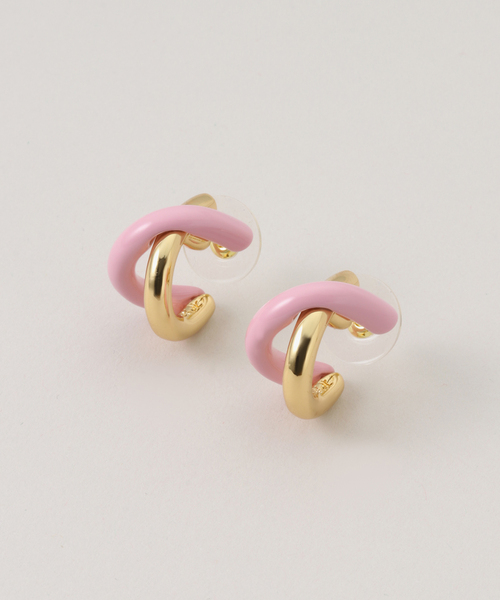 【Kenneth Jay Lane/ケネス ジェイ レーン】COLOR EARRING：ピアス