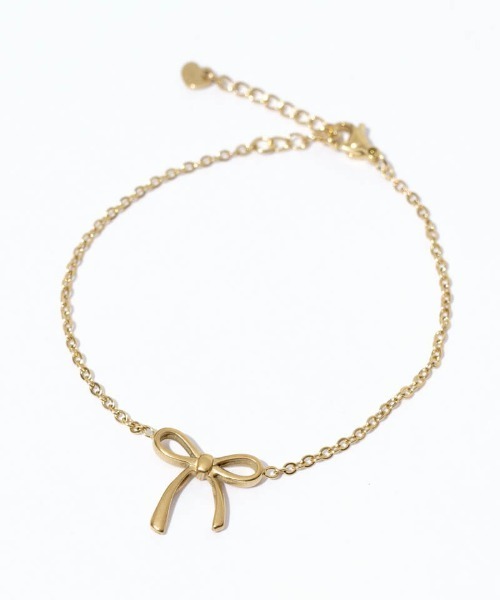 flower(フラワー)の「リボンチェーンブレスレット(ブレスレット・レディース・シルバー/ゴールド・FREE)」の15枚目の写真