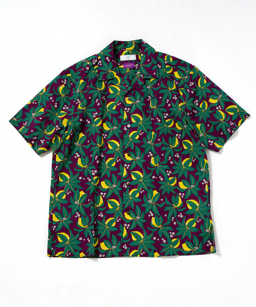 LIBERTY（リバティー）の「【LIBERTY / リバティ】 ALOHA / アロハシャツ（シャツ/ブラウス・メンズ・ベージュ/パープル/イエロー/レッド/カーキ/アイボリー/ブルー/ブルー系その他・MEDIUM/LARGE）」の6枚目の写真