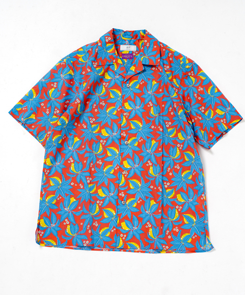 LIBERTY（リバティー）の「【LIBERTY / リバティ】 ALOHA / アロハシャツ（シャツ/ブラウス・メンズ・ベージュ/パープル/イエロー/レッド/カーキ/アイボリー/ブルー/ブルー系その他・MEDIUM/LARGE）」の8枚目の写真