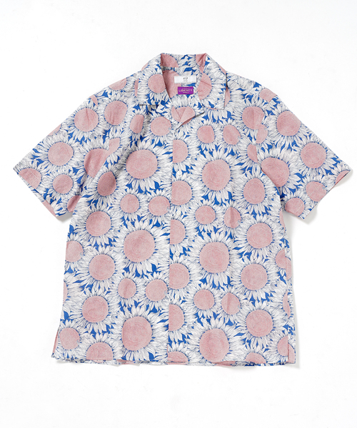 LIBERTY（リバティー）の「【LIBERTY / リバティ】 ALOHA / アロハシャツ（シャツ/ブラウス・メンズ・ベージュ/パープル/イエロー/レッド/カーキ/アイボリー/ブルー/ブルー系その他・MEDIUM/LARGE）」の4枚目の写真