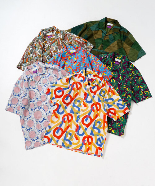 LIBERTY（リバティー）の「【LIBERTY / リバティ】 ALOHA / アロハシャツ（シャツ/ブラウス・メンズ・ベージュ/パープル/イエロー/レッド/カーキ/アイボリー/ブルー/ブルー系その他・MEDIUM/LARGE）」の9枚目の写真