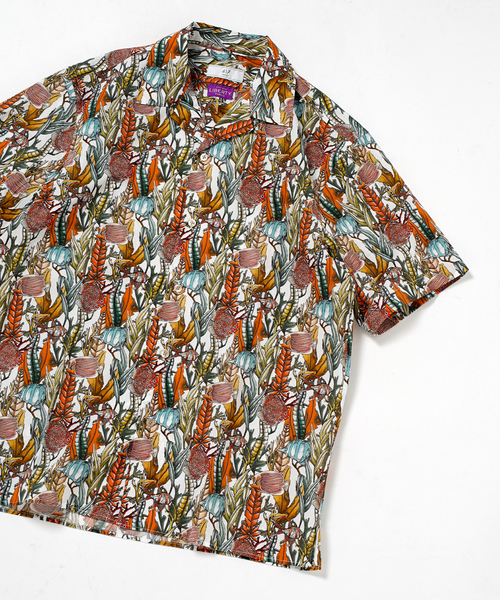 LIBERTY（リバティー）の「【LIBERTY / リバティ】 ALOHA / アロハシャツ（シャツ/ブラウス・メンズ・ベージュ/パープル/イエロー/レッド/カーキ/アイボリー/ブルー/ブルー系その他・MEDIUM/LARGE）」の11枚目の写真