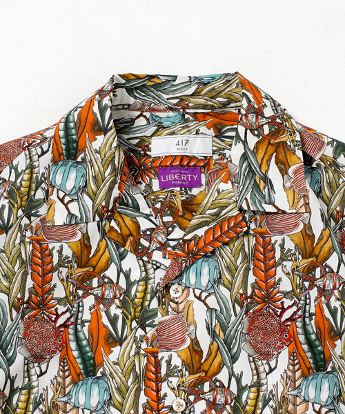 LIBERTY（リバティー）の「【LIBERTY / リバティ】 ALOHA / アロハシャツ（シャツ/ブラウス・メンズ・ベージュ/パープル/イエロー/レッド/カーキ/アイボリー/ブルー/ブルー系その他・MEDIUM/LARGE）」の14枚目の写真