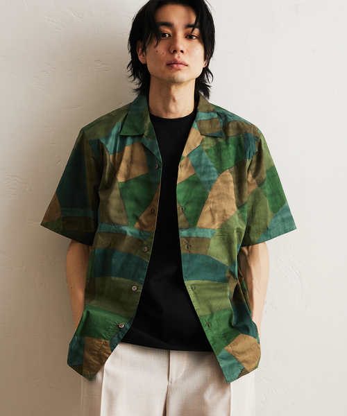 LIBERTY（リバティー）の「【LIBERTY / リバティ】 ALOHA / アロハシャツ（シャツ/ブラウス・メンズ・ベージュ/パープル/イエロー/レッド/カーキ/アイボリー/ブルー/ブルー系その他・MEDIUM/LARGE）」の20枚目の写真