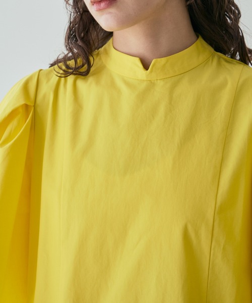mici(ミチ)の「(mici)ボリュームスリーブワンピース(ワンピース・レディース・イエロー/ブラック・FREE)」の11枚目の写真