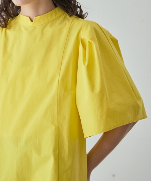 mici(ミチ)の「(mici)ボリュームスリーブワンピース(ワンピース・レディース・イエロー/ブラック・FREE)」の12枚目の写真