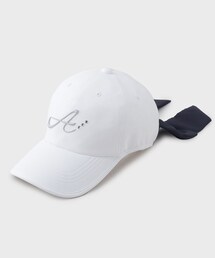 adabat | リボン取り外し可能 スパンコールつきキャップ(キャップ)