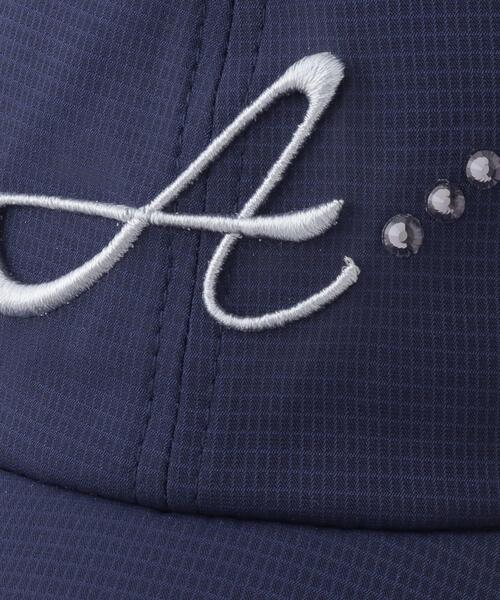 adabat（アダバット）の「◆リボン取り外し可能 スパンコールつきキャップ（キャップ・レディース・ネイビー/ホワイト・00）」の6枚目の写真