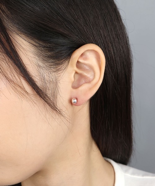 4INT.(フォイント)の「ストレートバーベル ボディピアス 16G(片耳用) / silver925 コーティング (金属アレルギー対応)(ピアス(片耳用)・メンズ・シルバー・3/4/5)」の17枚目の写真