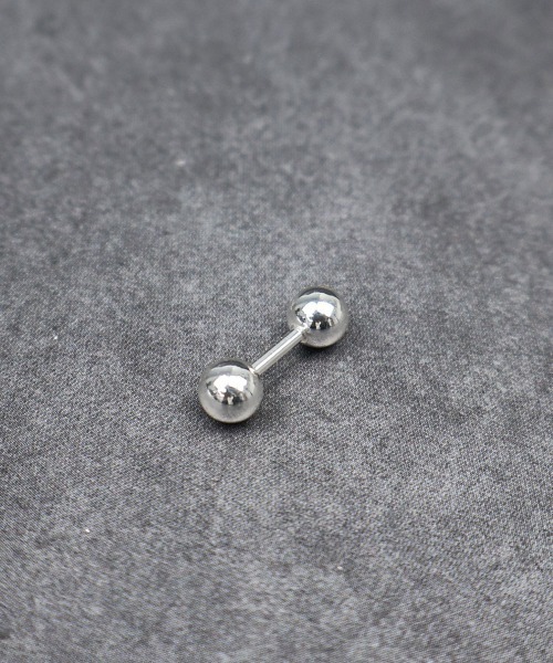 4INT.(フォイント)の「ストレートバーベル ボディピアス 16G(片耳用) / silver925 コーティング (金属アレルギー対応)(ピアス(片耳用)・メンズ・シルバー・3/4/5)」の18枚目の写真