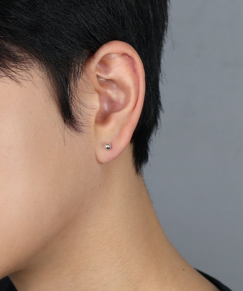 CDL TOKYO ピアス(片耳) ボックス付き ストレートバーベル ボディピアス 16G（片耳用） / silver925