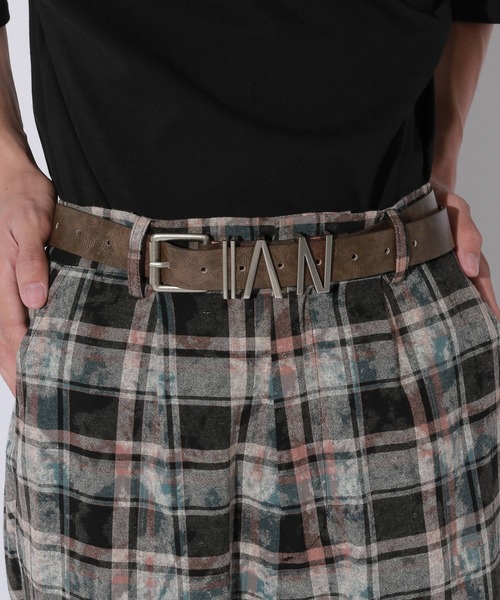 Anui(アニュイ)の「【UNISEX】ロゴベルト(ベルト・レディース・ブラック/ダークブラウン/ライトブラウン・FREE)」の7枚目の写真