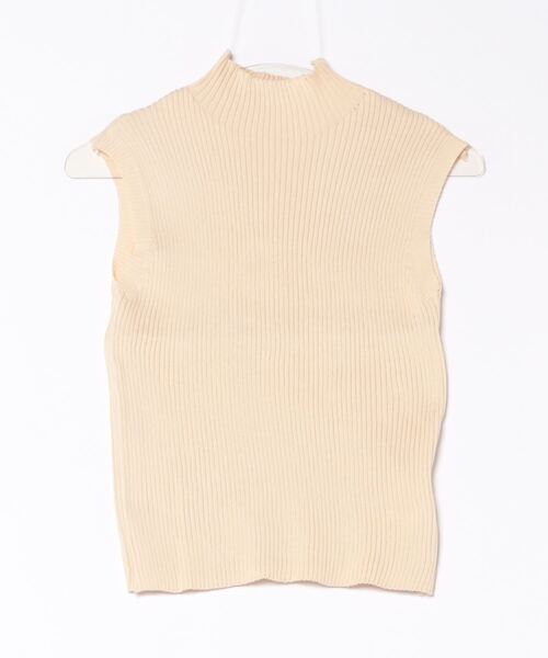 H.TOKYO（エイチトウキョウ）の「ハイネックリブニット（ニット/セーター・レディース・グレー/イエロー/グリーン/ブラック/ベージュ・FREE）」の8枚目の写真