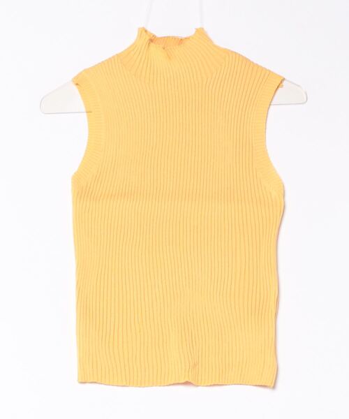 H.TOKYO（エイチトウキョウ）の「ハイネックリブニット（ニット/セーター・レディース・グレー/イエロー/グリーン/ブラック/ベージュ・FREE）」の10枚目の写真