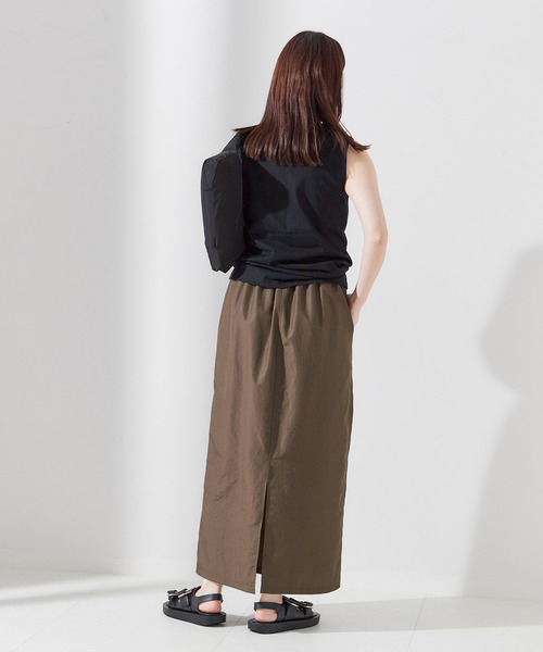 journal standard L'essage（ジャーナルスタンダードレサージュ）の「《追加2》エクセルテックイージーマキシスカート（スカート・レディース・ブラック/イエロー/ブラウン・FREE）」の11枚目の写真
