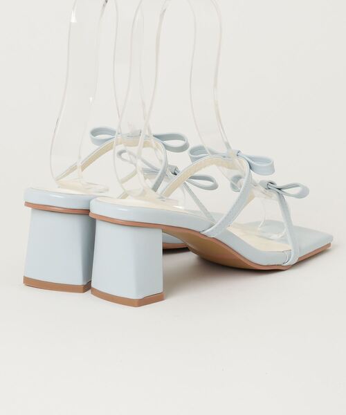 paravion(パラビオン)の「リボンミュールサンダル/S.M.Lサイズ展開あり(サンダル・レディース・ホワイト/イエロー/シルバー/ブルー・SMALL/MEDIUM/LARGE)」の15枚目の写真