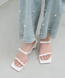 paravion | リボンミュールサンダル/S.M.Lサイズ展開あり(サンダル)