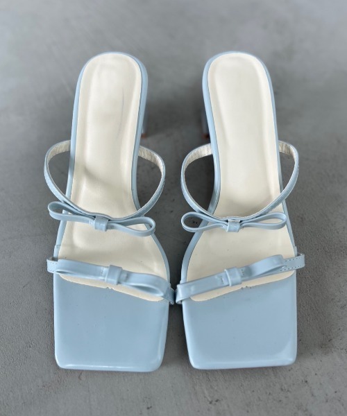 paravion(パラビオン)の「リボンミュールサンダル/S.M.Lサイズ展開あり(サンダル・レディース・ホワイト/イエロー/シルバー/ブルー・SMALL/MEDIUM/LARGE)」の13枚目の写真