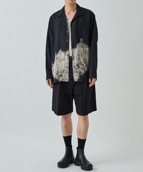 UJOH（ウジョー）の「STUDIOUS別注 Pocket Short PNT（その他パンツ・メンズ・グレー/ブラック・2/3）」の3枚目の写真