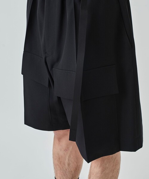 UJOH（ウジョー）の「STUDIOUS別注 Pocket Short PNT（その他パンツ・メンズ・グレー/ブラック・2/3）」の22枚目の写真