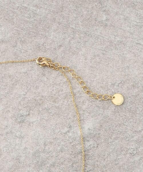 OPAQUE.CLIP(オペークドットクリップ)の「◆3リングネックレス(ネックレス・レディース・シルバー/ゴールド・00)」の6枚目の写真