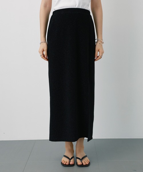 saloon（サルーン）の「SALOON(サルーン)/ラメカットタイトスカート【セットアップ可】（スカート・レディース・ブラック/その他5・FREE）」の13枚目の写真