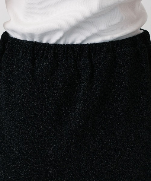 saloon（サルーン）の「SALOON(サルーン)/ラメカットタイトスカート【セットアップ可】（スカート・レディース・ブラック/その他5・FREE）」の4枚目の写真