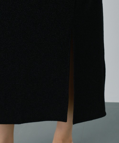 saloon（サルーン）の「SALOON(サルーン)/ラメカットタイトスカート【セットアップ可】（スカート・レディース・ブラック/その他5・FREE）」の6枚目の写真