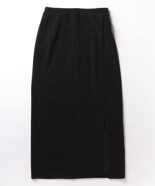 saloon（サルーン）の「SALOON(サルーン)/ラメカットタイトスカート【セットアップ可】（スカート・レディース・ブラック/その他5・FREE）」の9枚目の写真