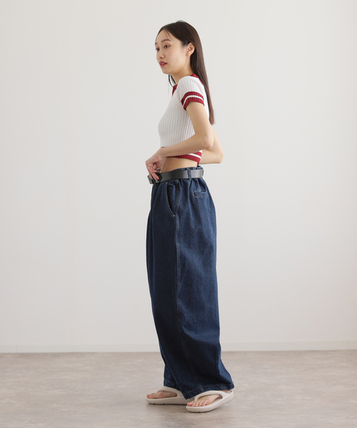 ANGLAN（アングラン）の「ANGLAN Rigid Indigo Denim Balloon