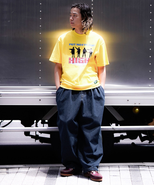 セール】ANGLAN Rigid Indigo Denim Balloon PANTS ANG-003（デニム