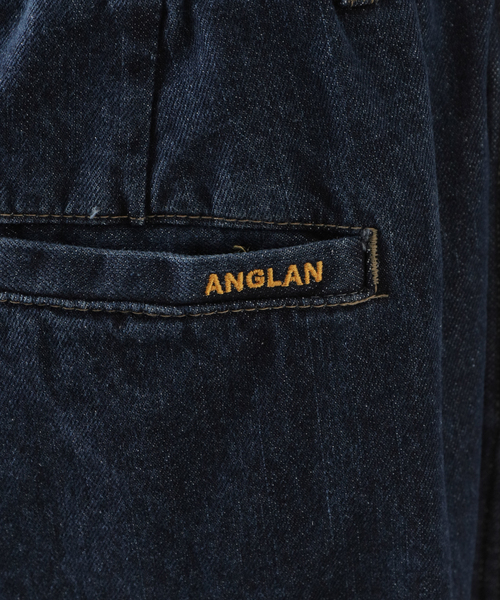 ANGLAN(アングラン)の「ANGLAN Rigid Indigo Denim Balloon PANTS ANG-003(デニムパンツ・レディース・ネイビー・FREE)」の15枚目の写真