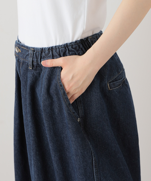 デニム・ジーパン Swing Balloon Fit Denim Indigo balloon jogger denim pants / indigo（バルーンジョガーデニム